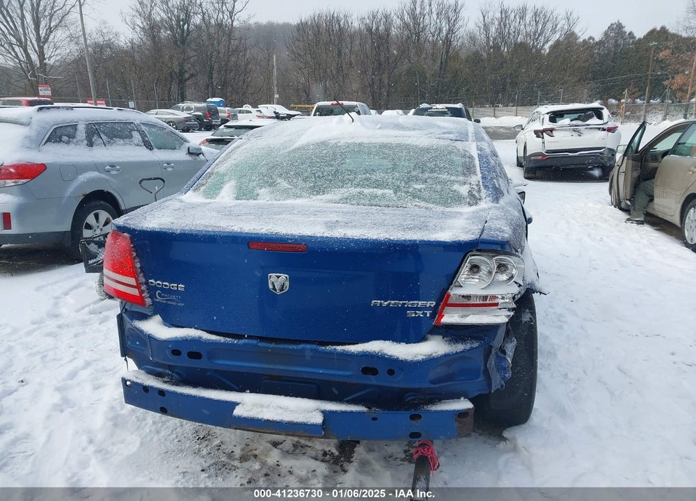 2010 DODGE AVENGER SXT VIN: 1B3CC4FB6AN144338