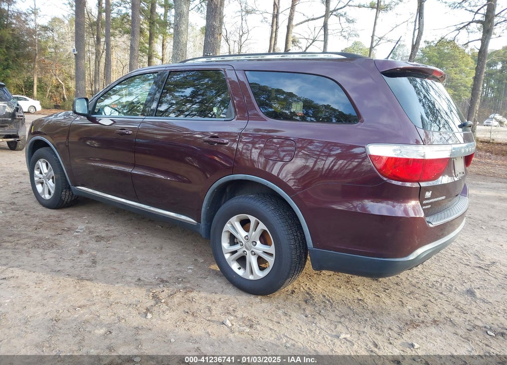2012 DODGE DURANGO VIN: 1C4RDJAG7CC147013