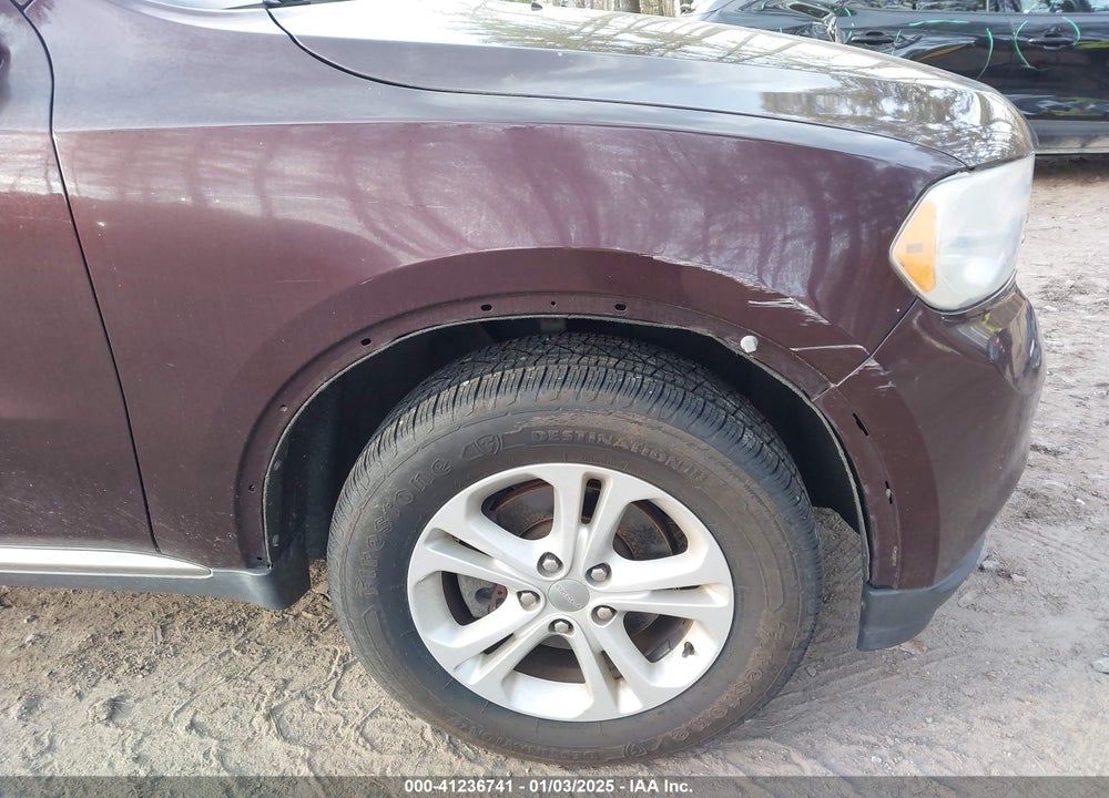 2012 DODGE DURANGO VIN: 1C4RDJAG7CC147013