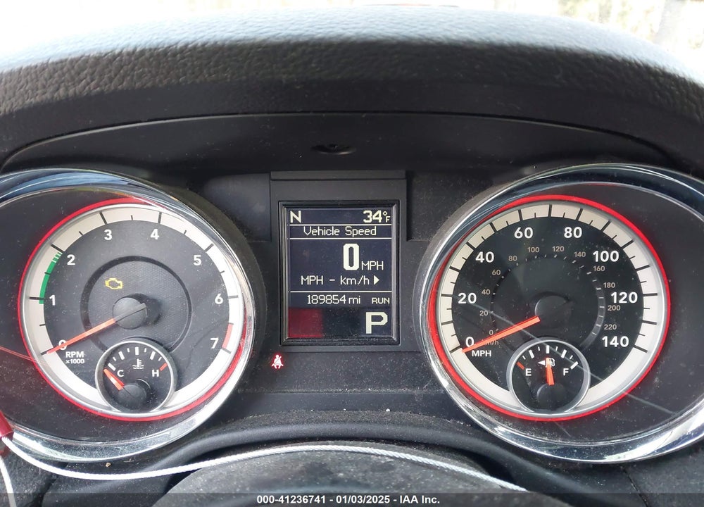 2012 DODGE DURANGO VIN: 1C4RDJAG7CC147013