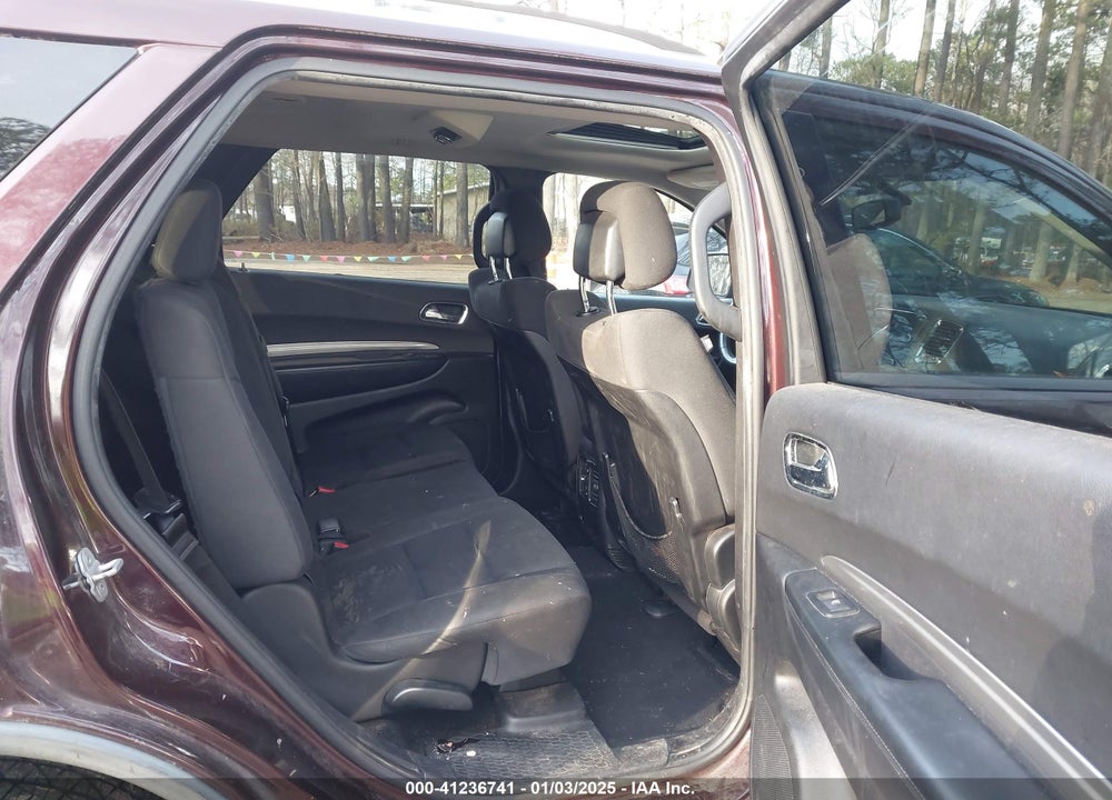2012 DODGE DURANGO VIN: 1C4RDJAG7CC147013