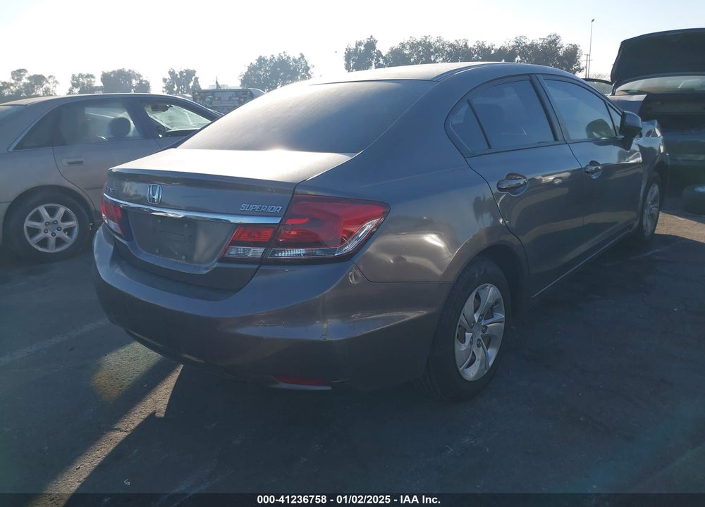 2013 HONDA CIVIC LX VIN: 2HGFB2F57DH525627