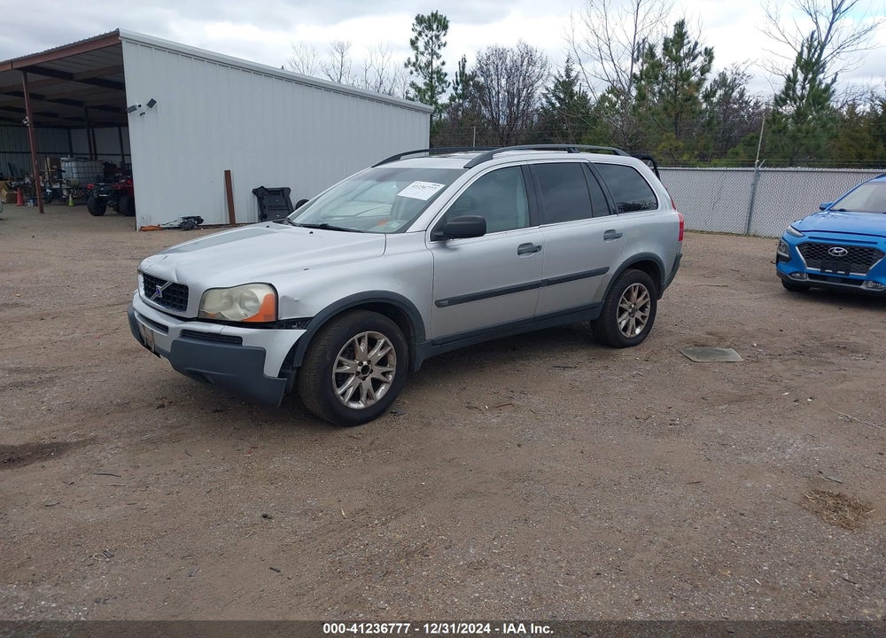 2004 VOLVO XC90 T6 VIN: YV1CZ91HX41112715
