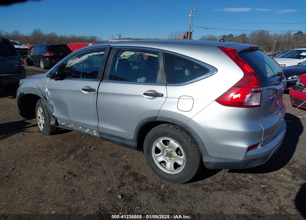 2015 HONDA CR-V LX VIN: 5J6RM4H34FL039788