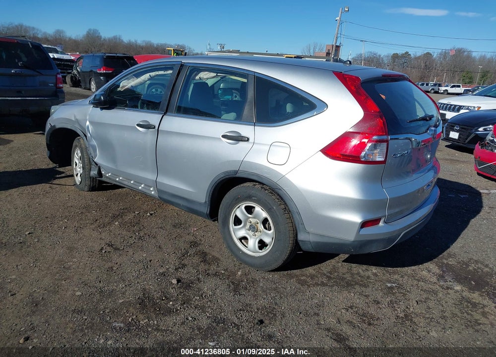 2015 HONDA CR-V LX VIN: 5J6RM4H34FL039788