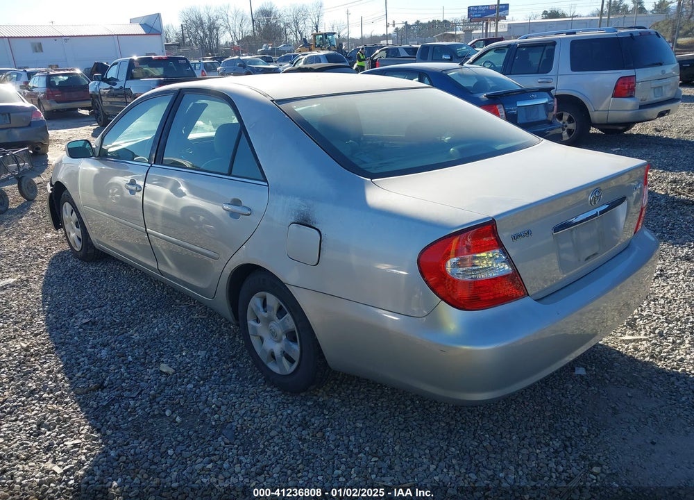 2004 TOYOTA CAMRY LE VIN: 4T1BE32K34U819587
