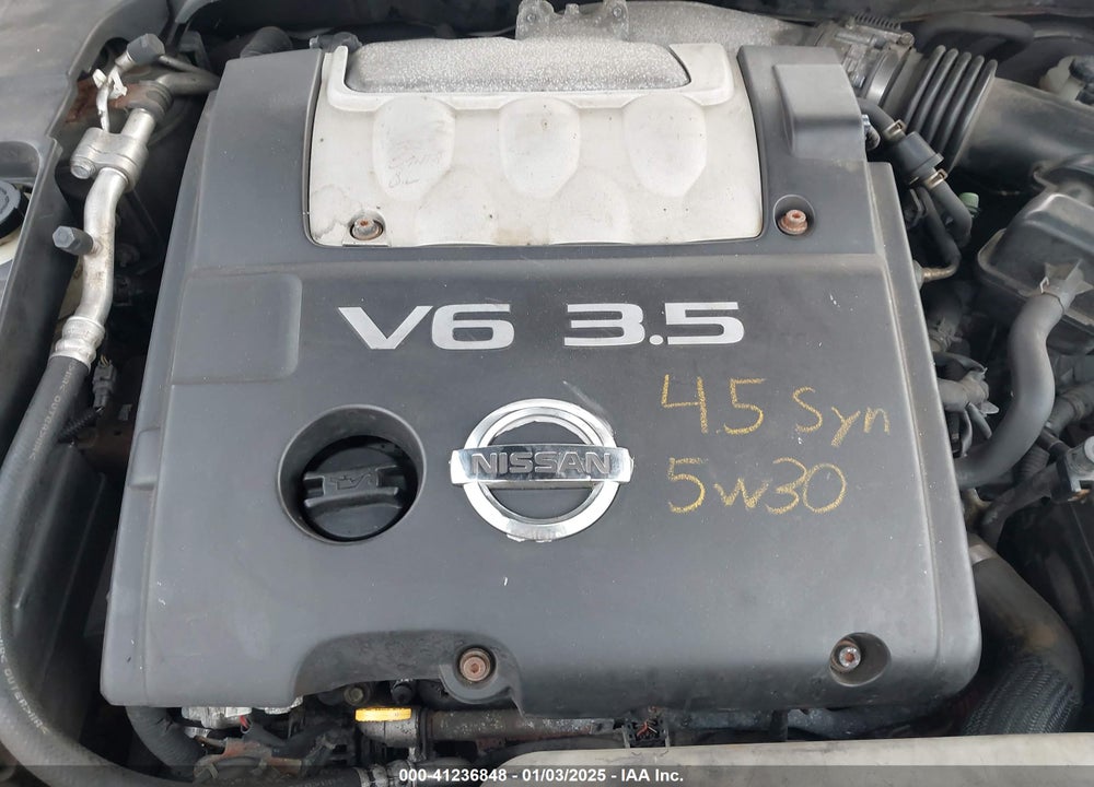 2008 NISSAN MAXIMA VIN: 1N4BA41E78C822057