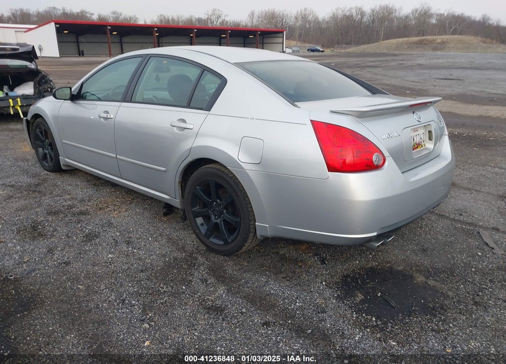 2008 NISSAN MAXIMA VIN: 1N4BA41E78C822057