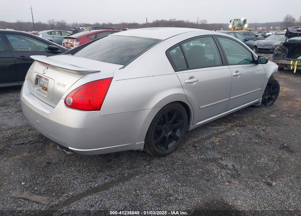 2008 NISSAN MAXIMA VIN: 1N4BA41E78C822057
