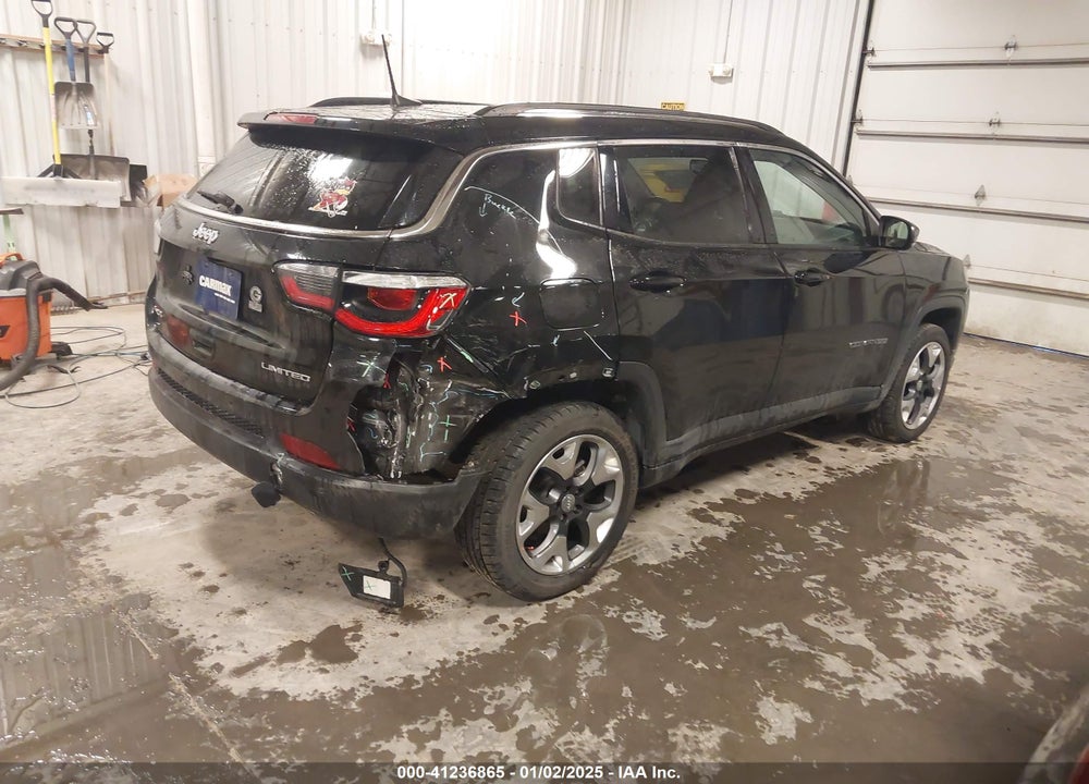 2018 JEEP COMPASS LIMITED 4X4 VIN: 3C4NJDCB7JT433424