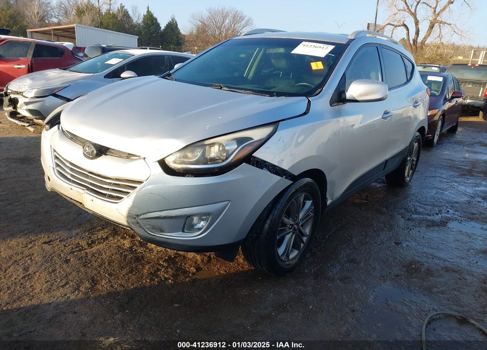 2014 HYUNDAI TUCSON SE VIN: KM8JUCAG2EU872214