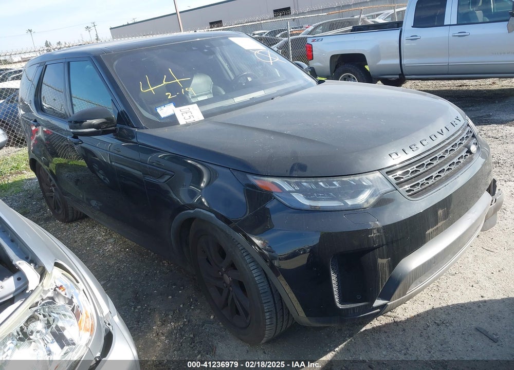 2018 LAND ROVER DISCOVERY HSE VIN: SALRR2RV0JA077513