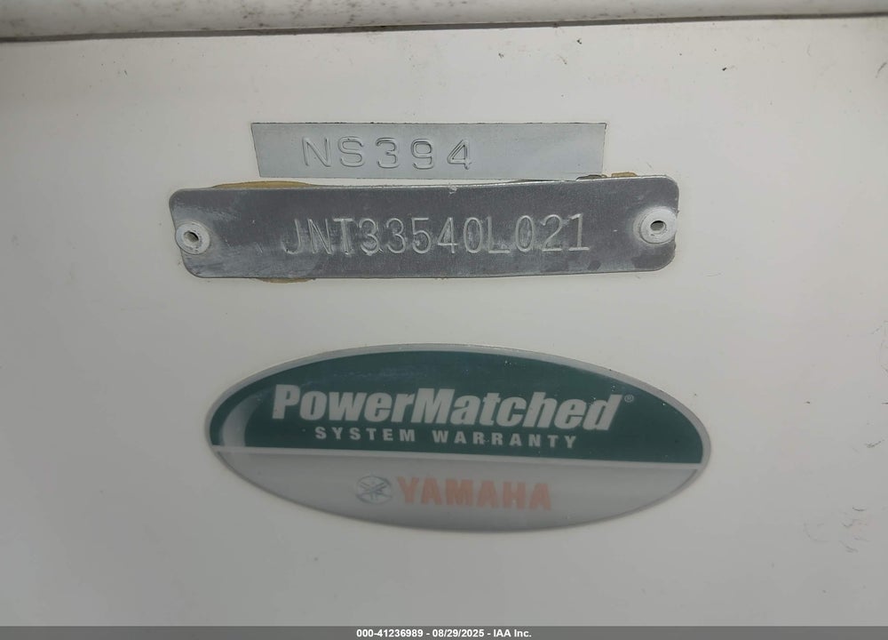 2021 NAUTICSTAR OTHER VIN: JNT33540L021