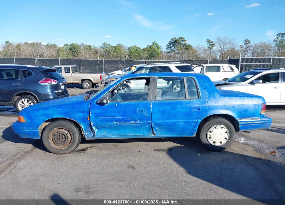 1991 DODGE SPIRIT VIN: 1B3XA46K2MF618825