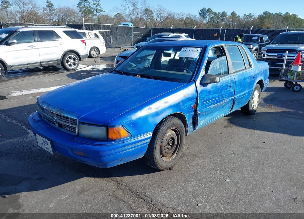 1991 DODGE SPIRIT VIN: 1B3XA46K2MF618825