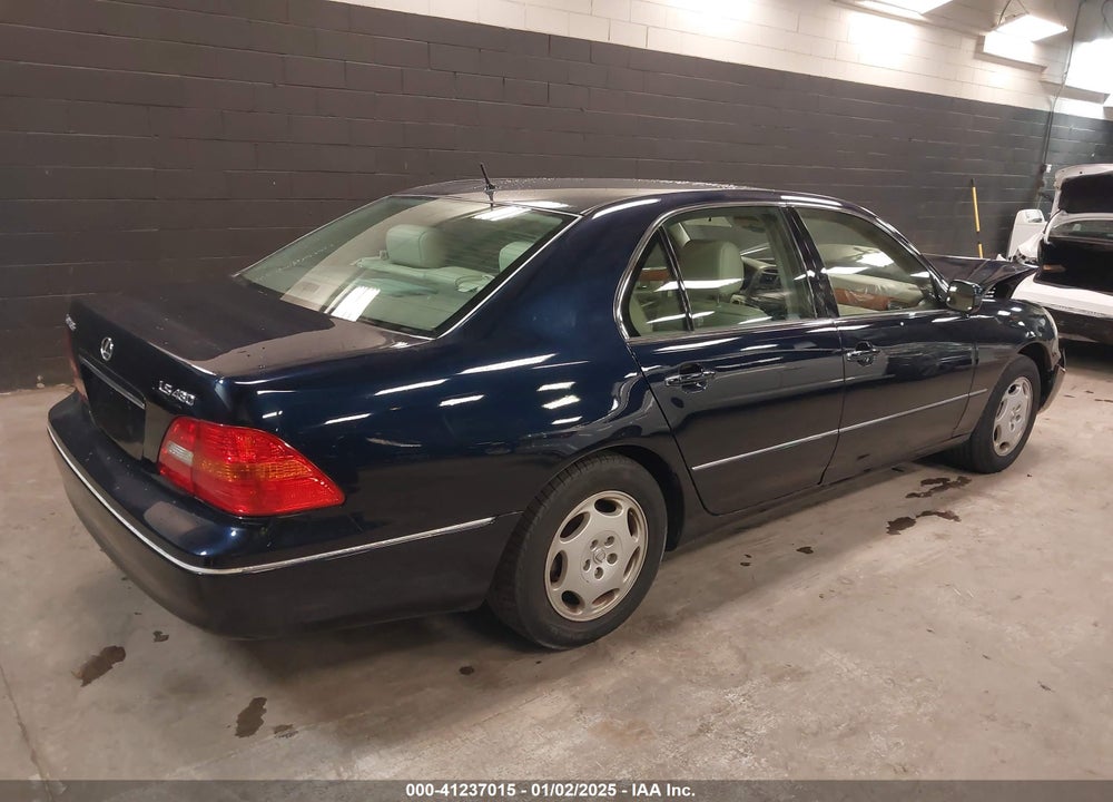 2001 LEXUS LS 430 VIN: JTHBN30F010049750