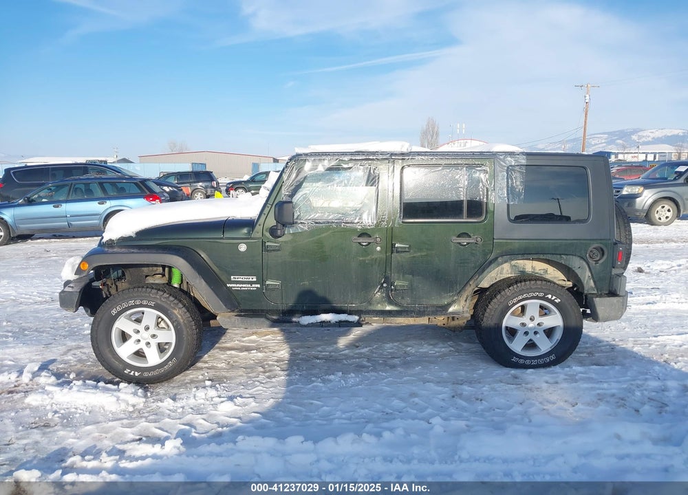 2010 JEEP WRANGLER UNLIMITED SPORT VIN: 1J4BA3H12AL127802