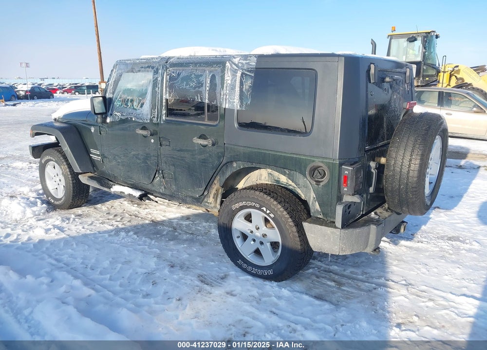 2010 JEEP WRANGLER UNLIMITED SPORT VIN: 1J4BA3H12AL127802