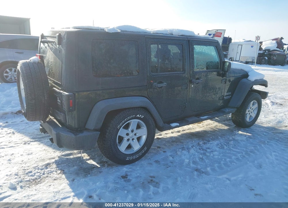 2010 JEEP WRANGLER UNLIMITED SPORT VIN: 1J4BA3H12AL127802