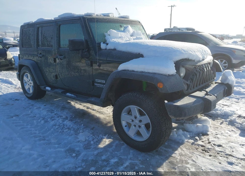 2010 JEEP WRANGLER UNLIMITED SPORT VIN: 1J4BA3H12AL127802