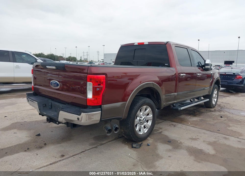 2017 FORD F-250 LARIAT VIN: 1FT7W2BT3HEE54239