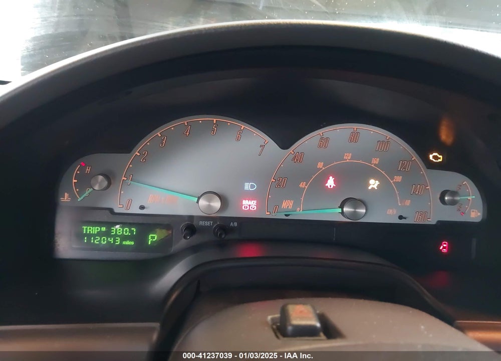2002 FORD THUNDERBIRD VIN: 1FAHP60A92Y122019