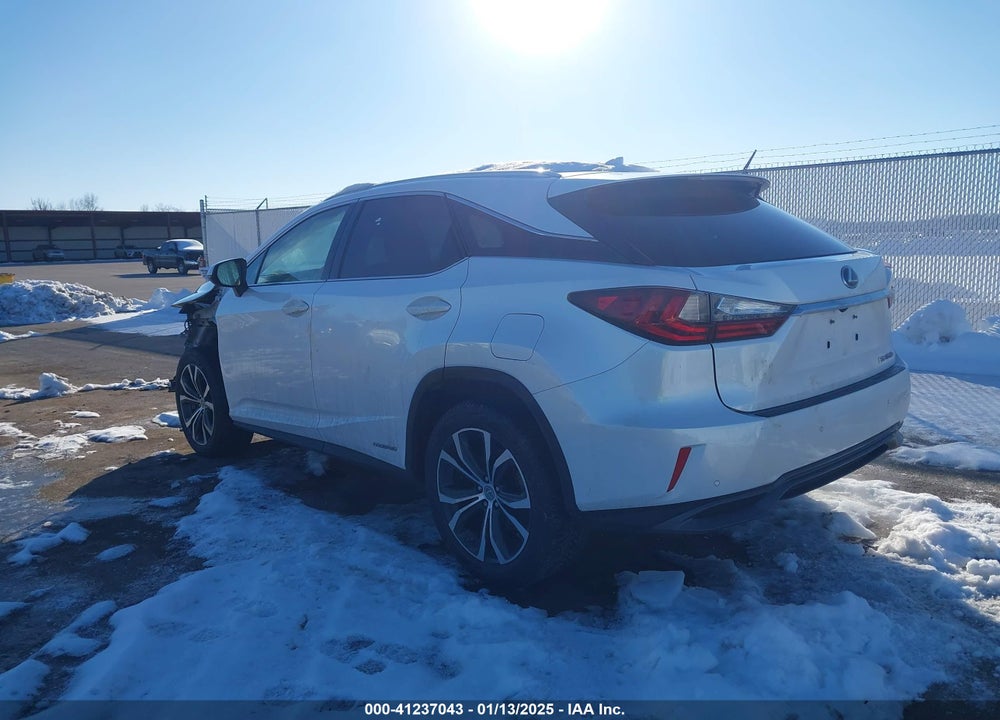 2017 LEXUS RX 450H VIN: 2T2BGMCA5HC008706