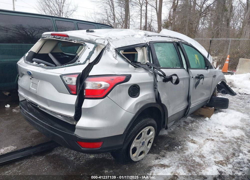 2017 FORD ESCAPE S VIN: 1FMCU0F71HUE02373