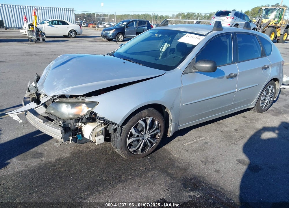 2008 SUBARU IMPREZA 2.5I VIN: JF1GH61648H809825