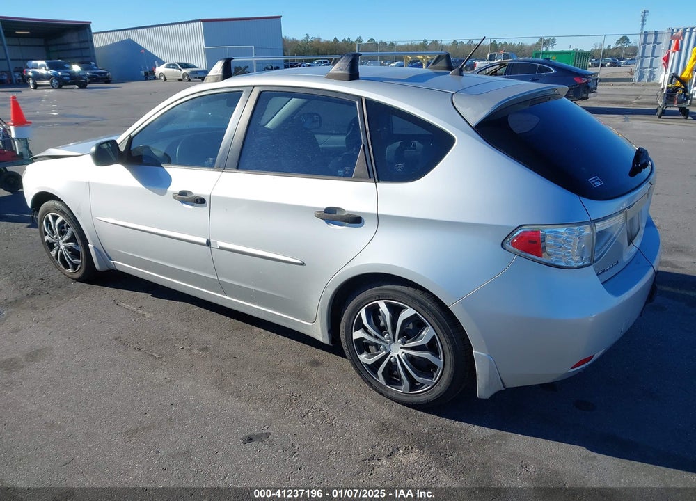 2008 SUBARU IMPREZA 2.5I VIN: JF1GH61648H809825