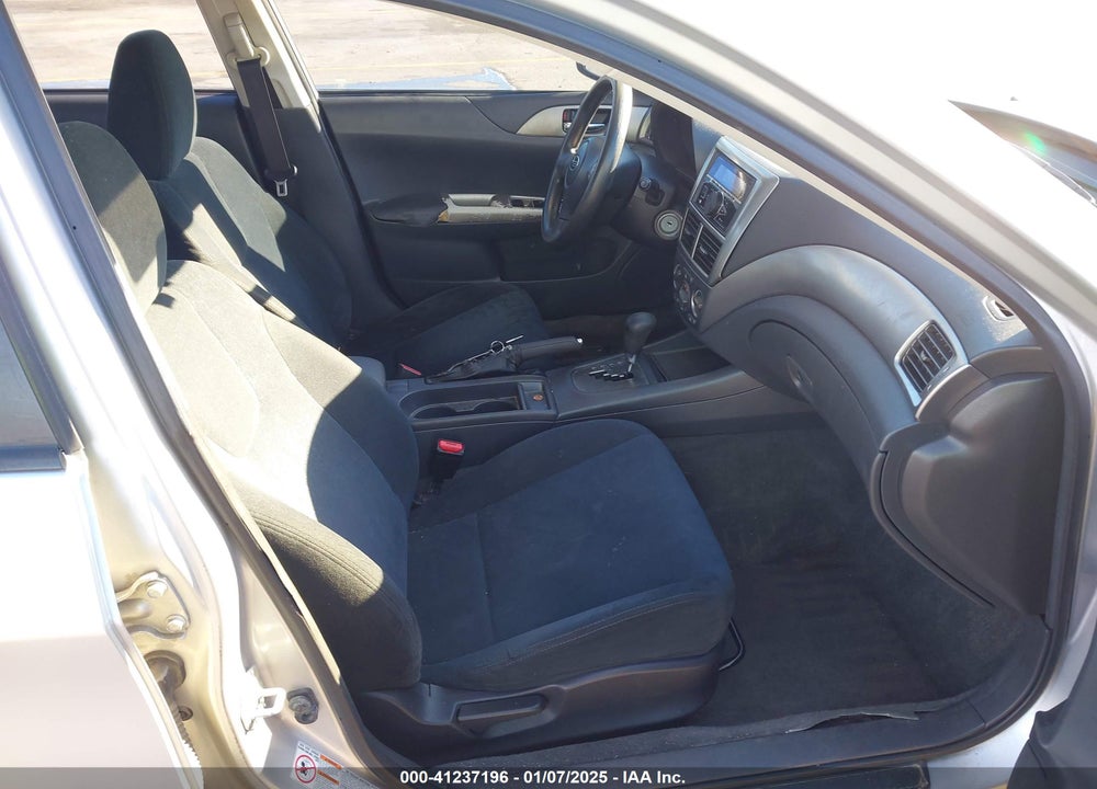2008 SUBARU IMPREZA 2.5I VIN: JF1GH61648H809825