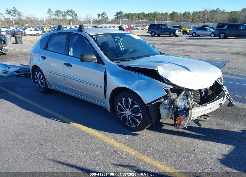 2008 SUBARU IMPREZA 2.5I VIN: JF1GH61648H809825