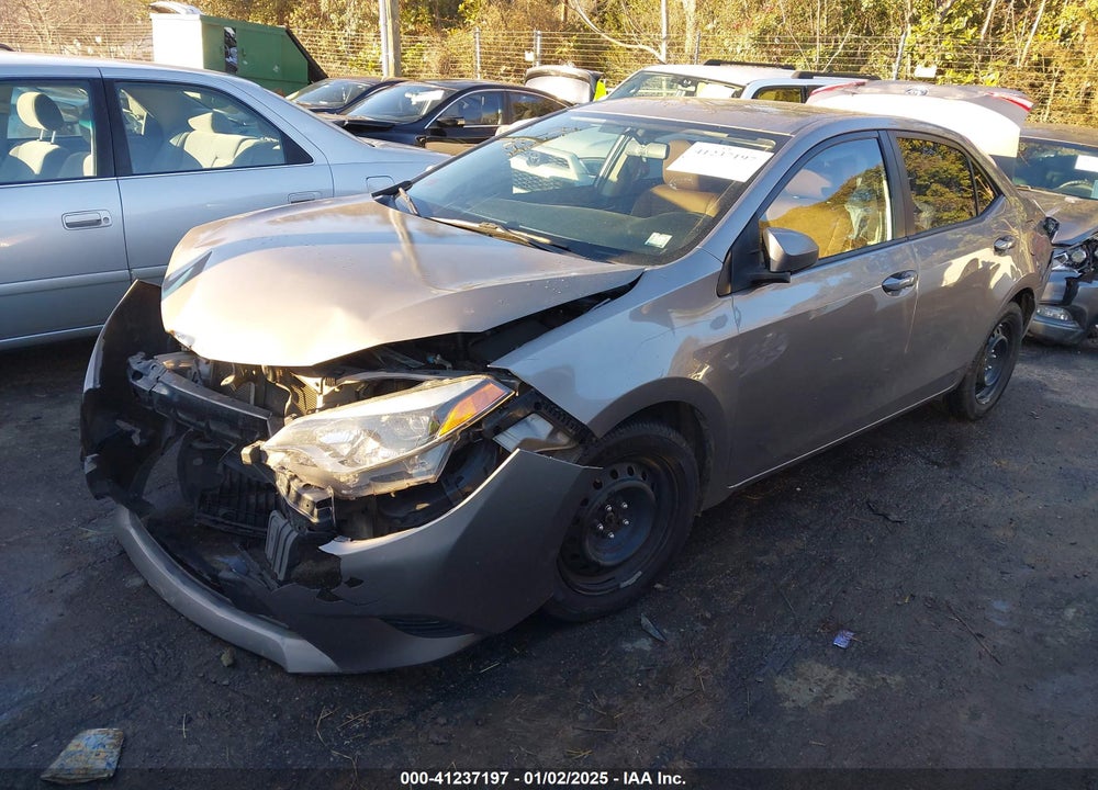 2015 TOYOTA COROLLA LE VIN: 2T1BURHE0FC365374