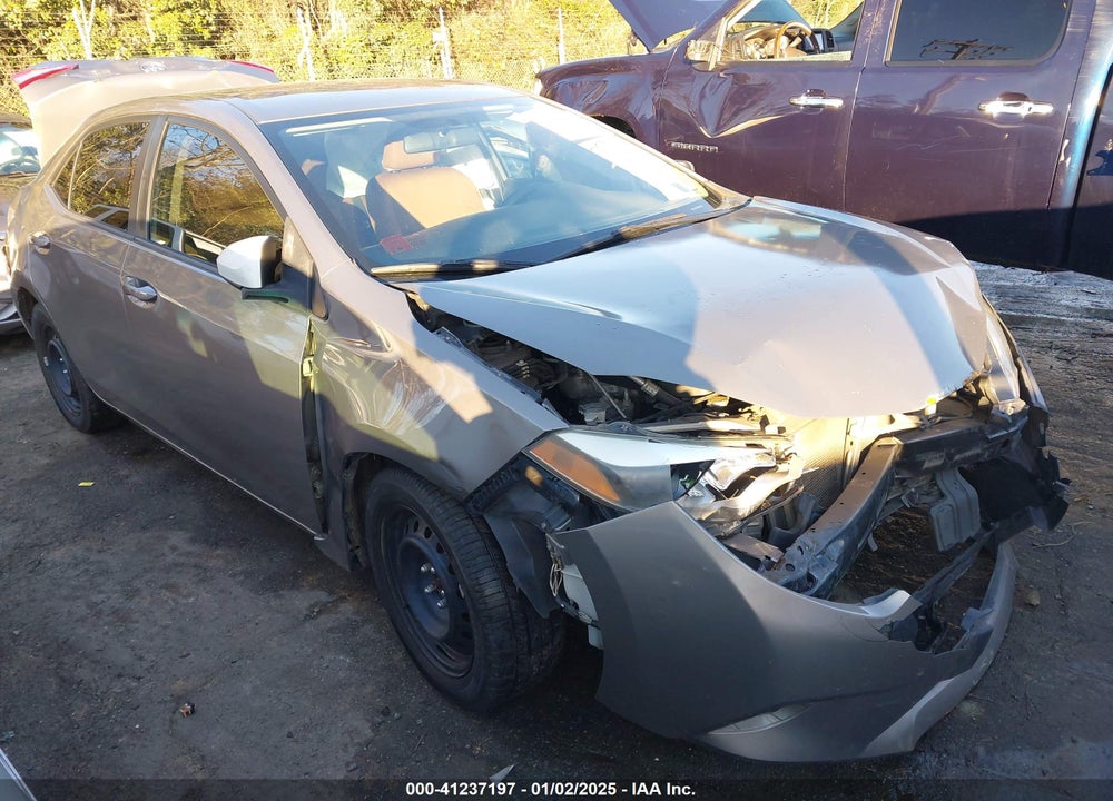 2015 TOYOTA COROLLA LE VIN: 2T1BURHE0FC365374