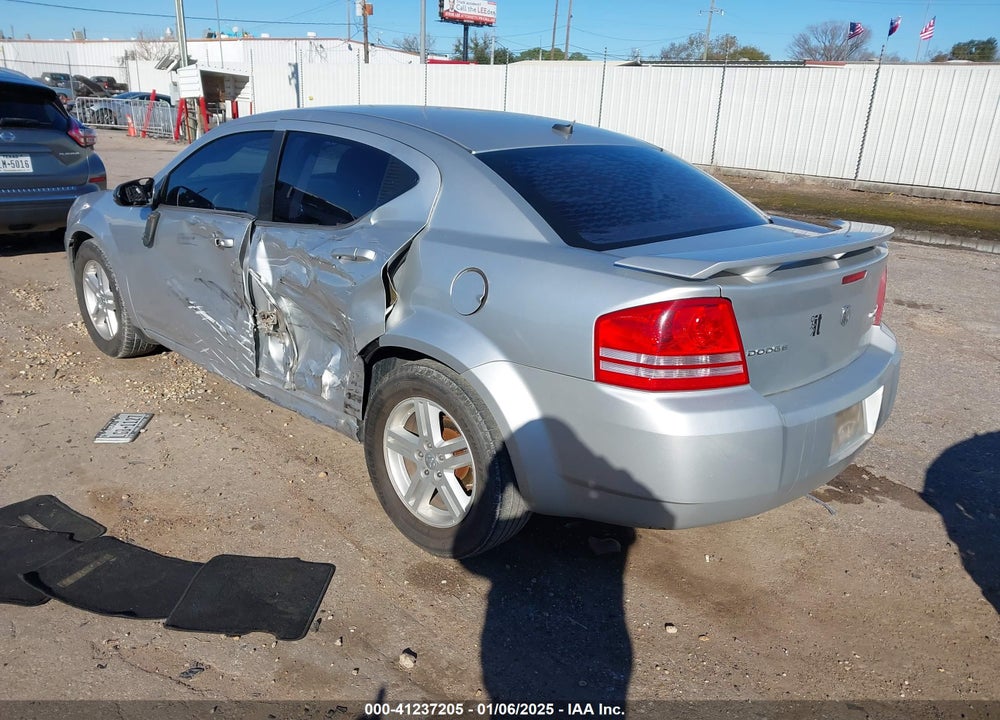 2010 DODGE AVENGER VIN: 1B3CC5FBXAN221444