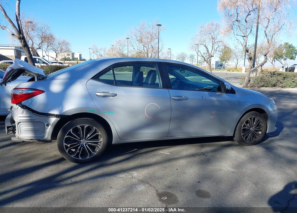 2015 TOYOTA COROLLA S PLUS VIN: 5YFBURHE2FP222734