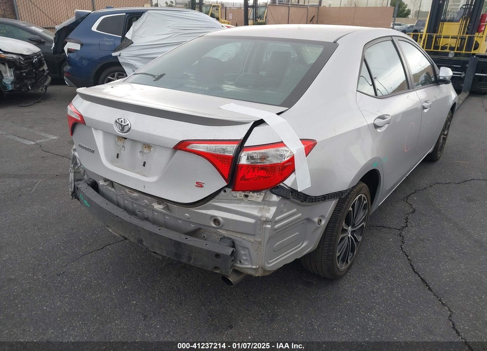 2015 TOYOTA COROLLA S PLUS VIN: 5YFBURHE2FP222734