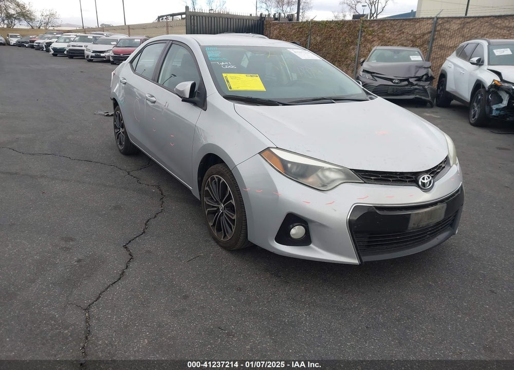 2015 TOYOTA COROLLA S PLUS VIN: 5YFBURHE2FP222734