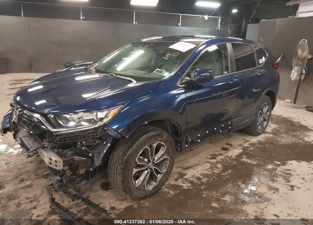 2022 HONDA CR-V AWD EX-L VIN: 2HKRW2H82NH617003