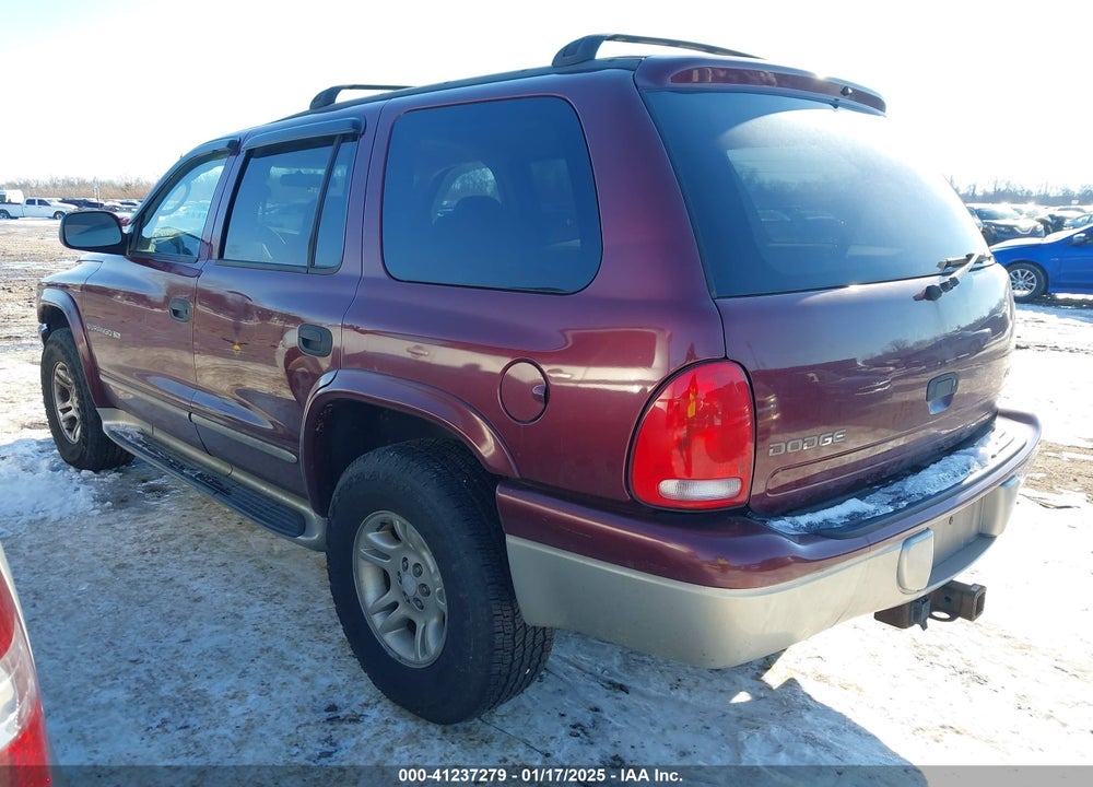 2001 DODGE DURANGO VIN: 1B4HS28N81F512688