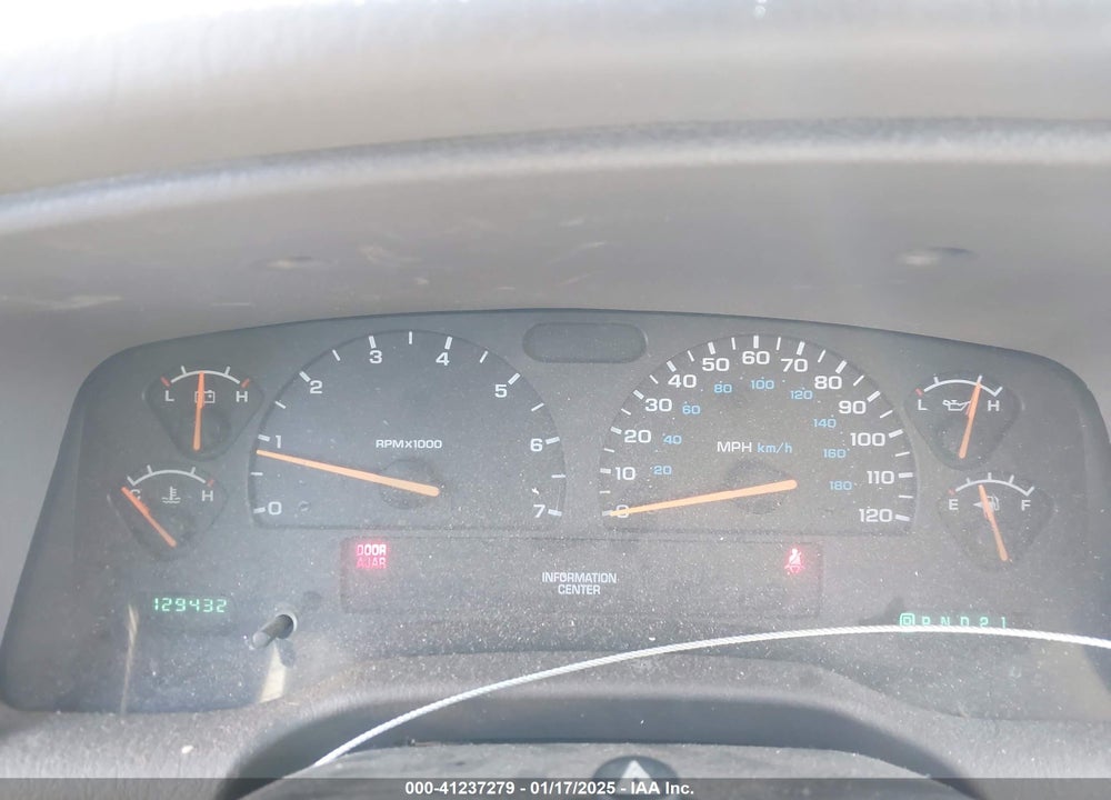 2001 DODGE DURANGO VIN: 1B4HS28N81F512688
