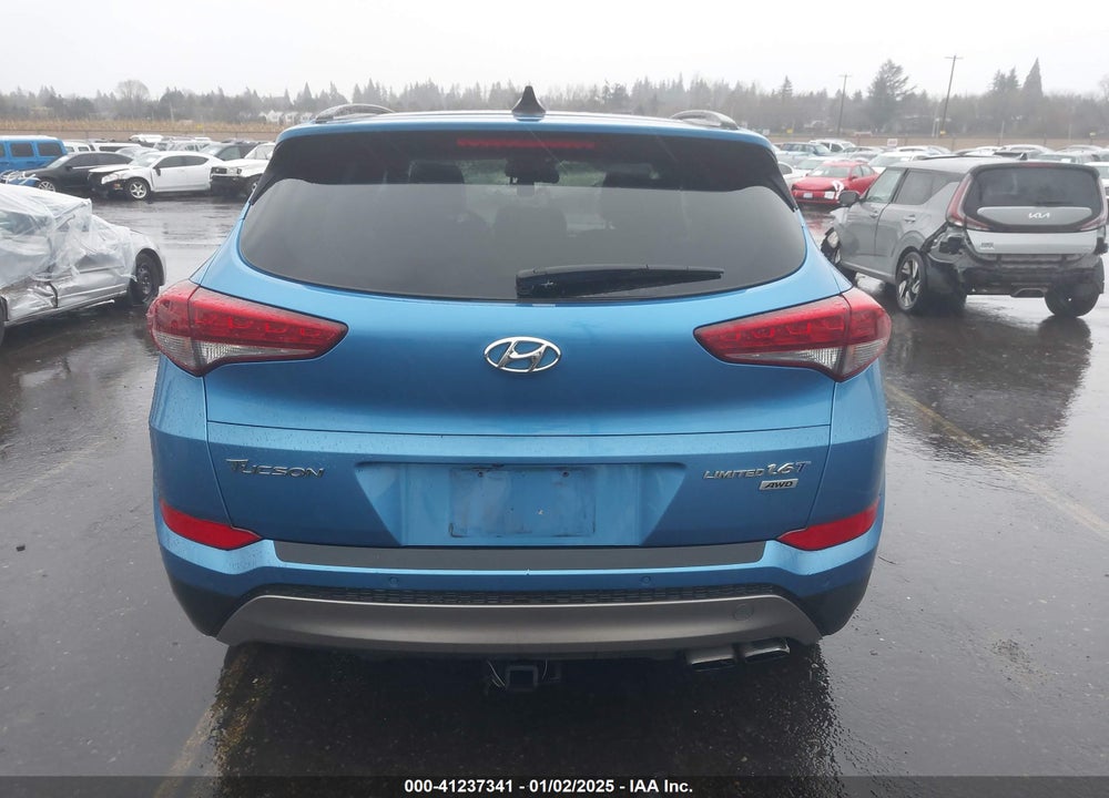 2017 HYUNDAI TUCSON LIMITED VIN: KM8J3CA22HU535859