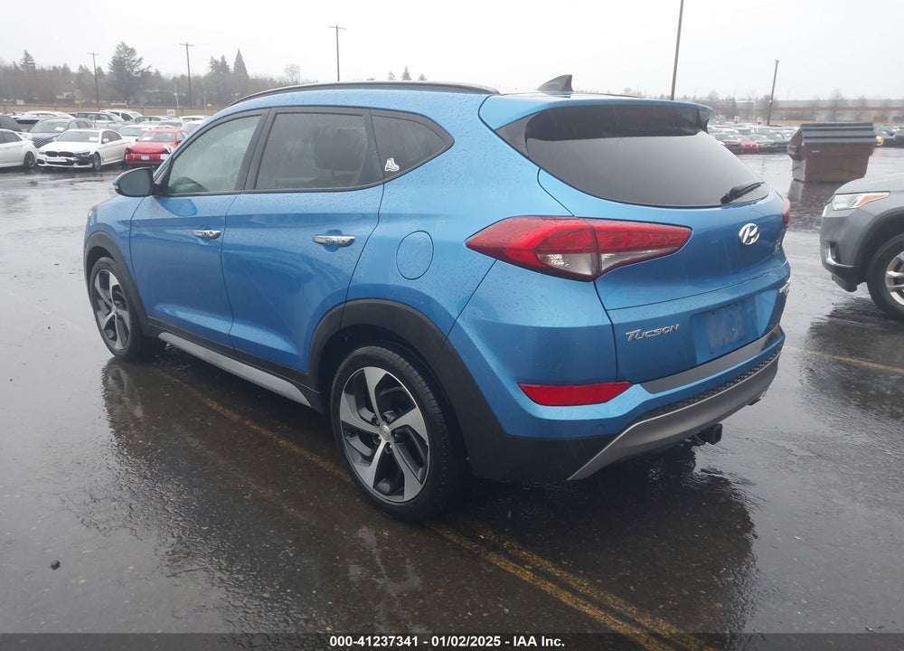 2017 HYUNDAI TUCSON LIMITED VIN: KM8J3CA22HU535859