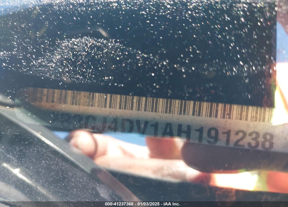 2010 DODGE CHALLENGER SE VIN: 2B3CJ4DV1AH191238