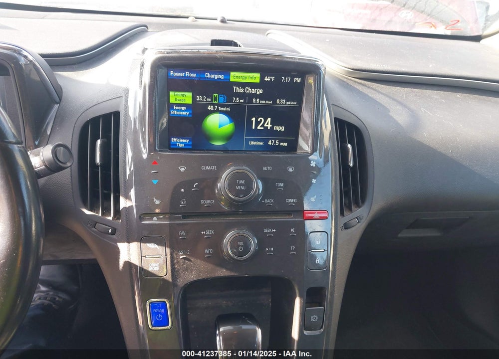 2013 CHEVROLET VOLT VIN: 1G1RB6E48DU142880
