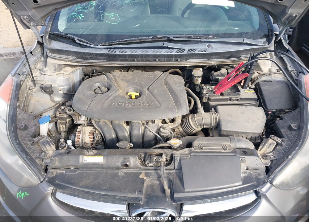 2013 HYUNDAI ELANTRA GLS VIN: 5NPDH4AE6DH157438