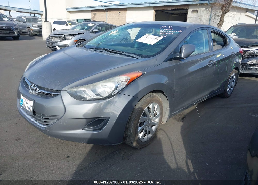 2013 HYUNDAI ELANTRA GLS VIN: 5NPDH4AE6DH157438
