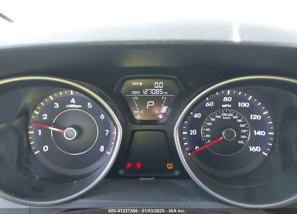 2013 HYUNDAI ELANTRA GLS VIN: 5NPDH4AE6DH157438