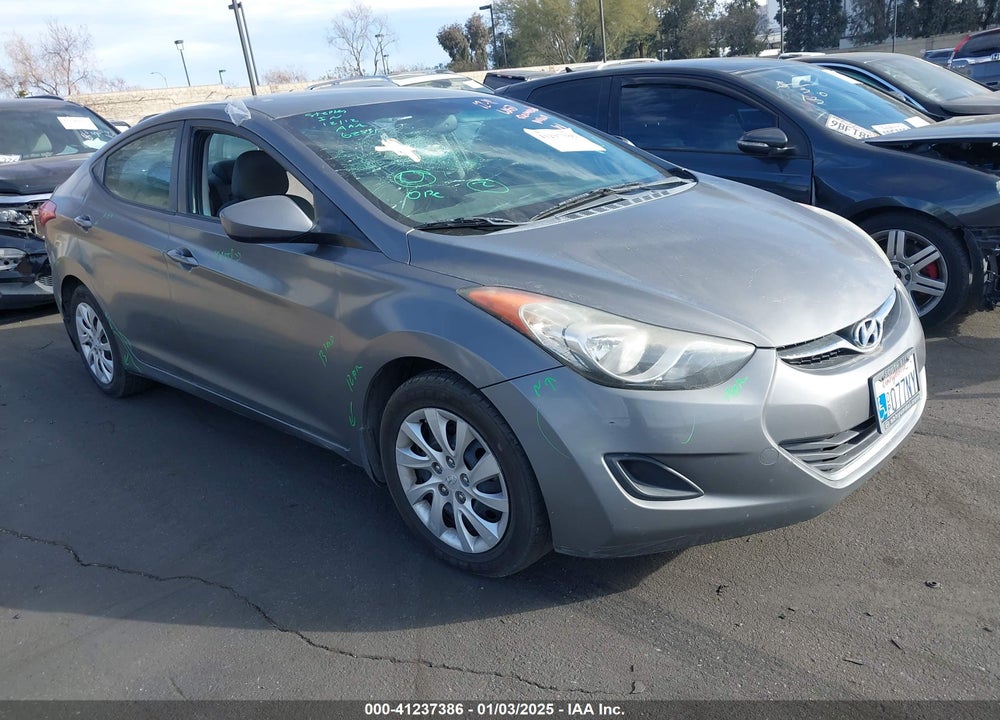 2013 HYUNDAI ELANTRA GLS VIN: 5NPDH4AE6DH157438