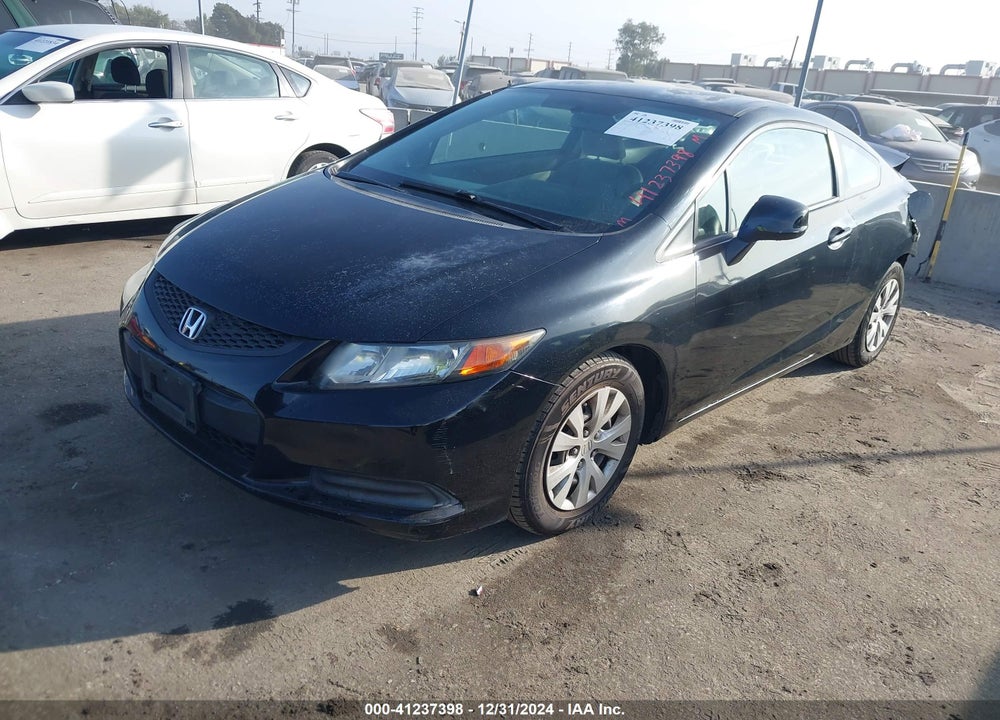 2012 HONDA CIVIC LX VIN: 2HGFG3B57CH554508